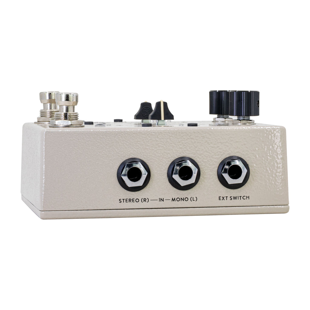 Walrus Audio Xero Polylooper looper pedal — dual sliders detail