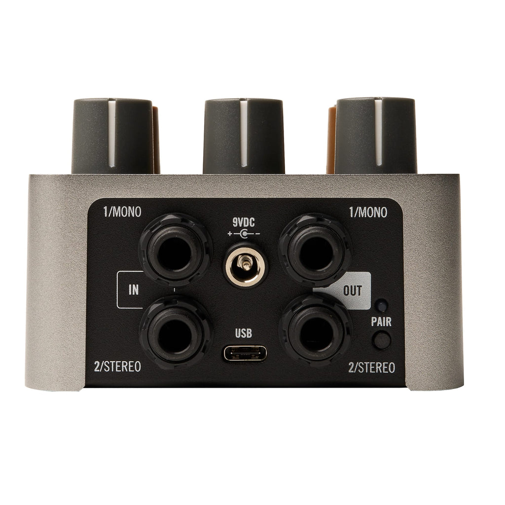 Universal Audio OX Stomp speaker emulator pedal — packaging and accessories