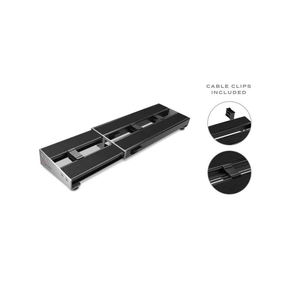 D'Addario Planet Waves XPND 1 small guitar pedalboard detail