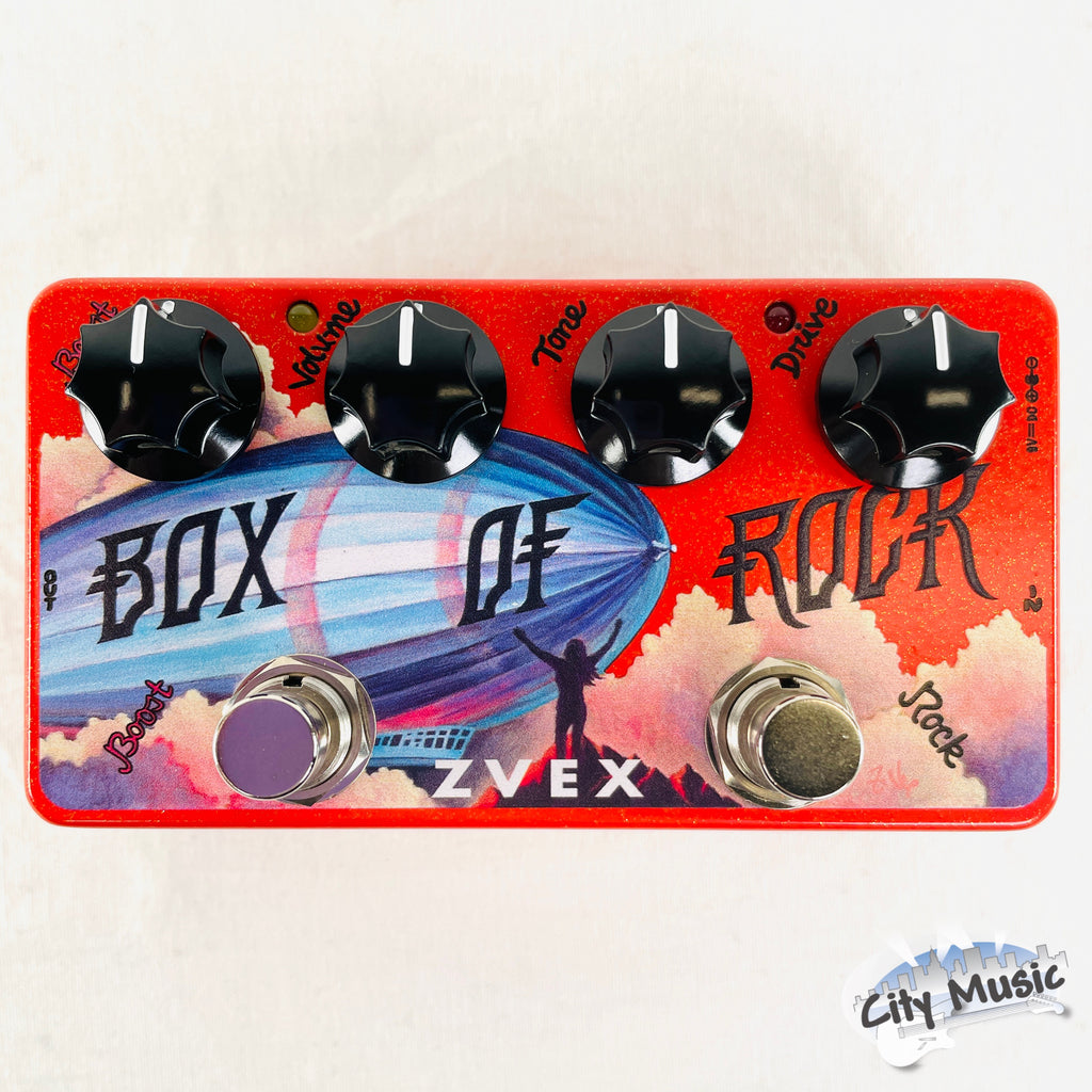 Used ZVEX Vexter Box of Rock Distortion Guitar Effects Pedal ♫