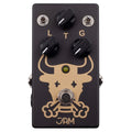JAM Pedals Octaurus NOS black octave fuzz pedal — front view with bull graphic