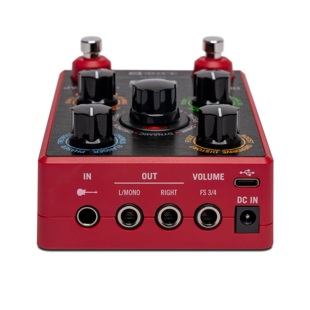 Line 6 POD Express Guitar — USB-C and headphone outputs