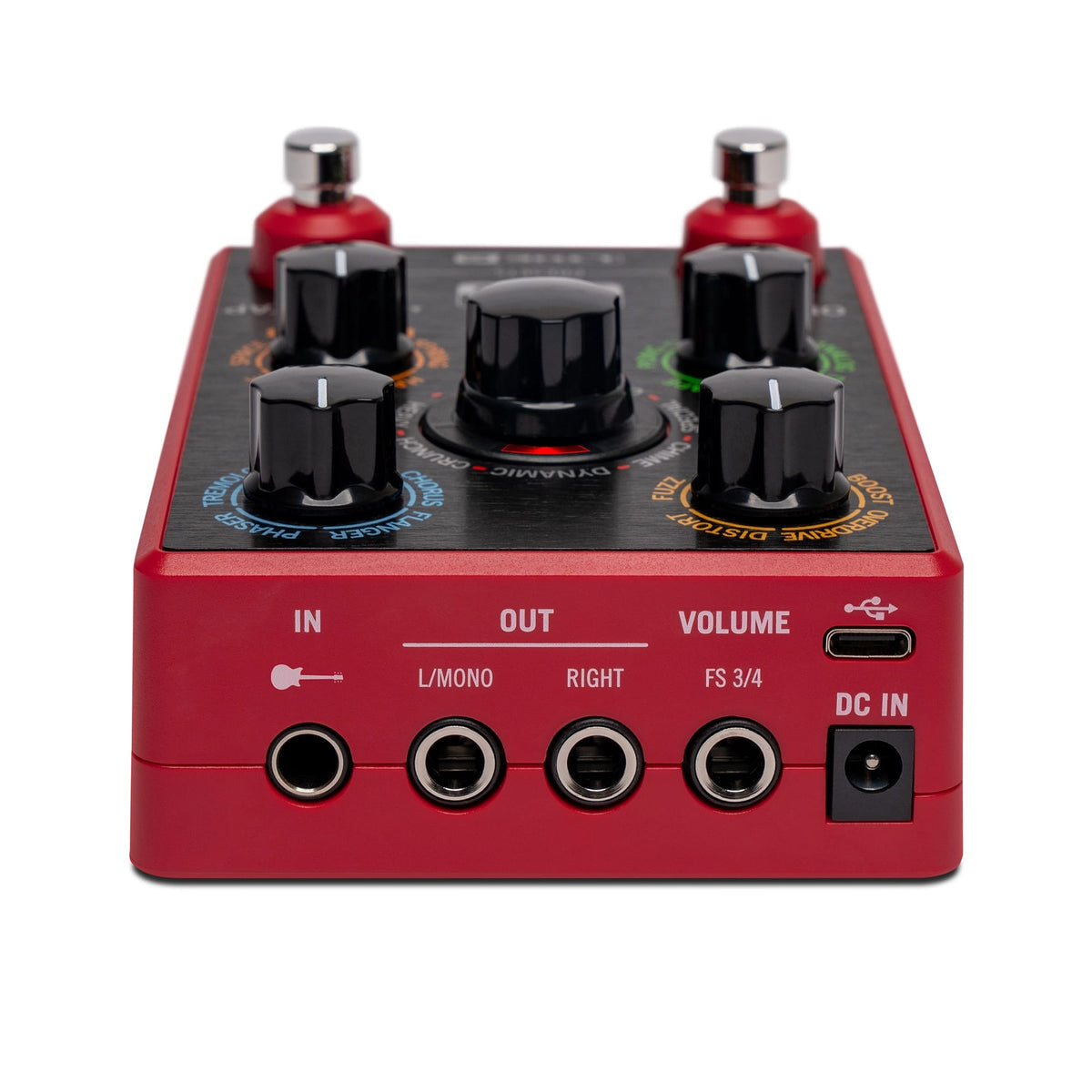Line 6 POD Express Guitar — USB-C and headphone outputs