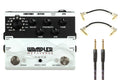Wampler Metaverse Multi-Delay Pedal - White, with patch cables and instrument cable included