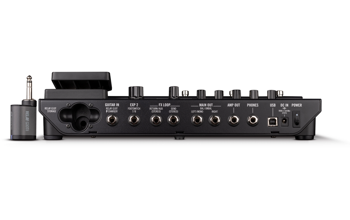 Line 6 POD Go Wireless — connectivity and features diagram