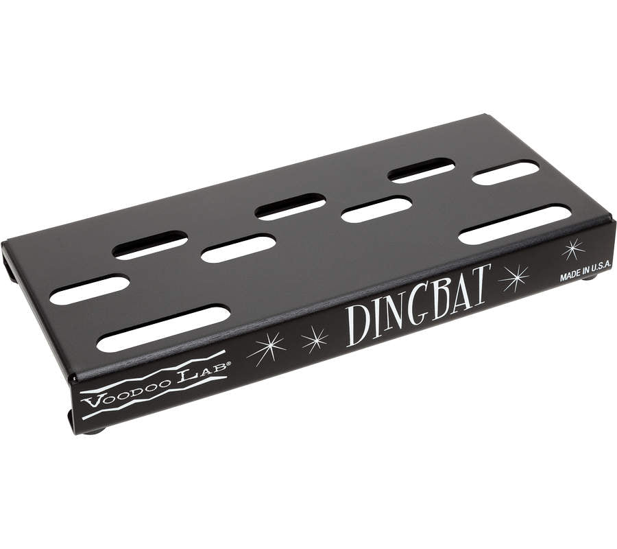 Voodoo Lab Dingbat Tiny pedalboard — angled board detail