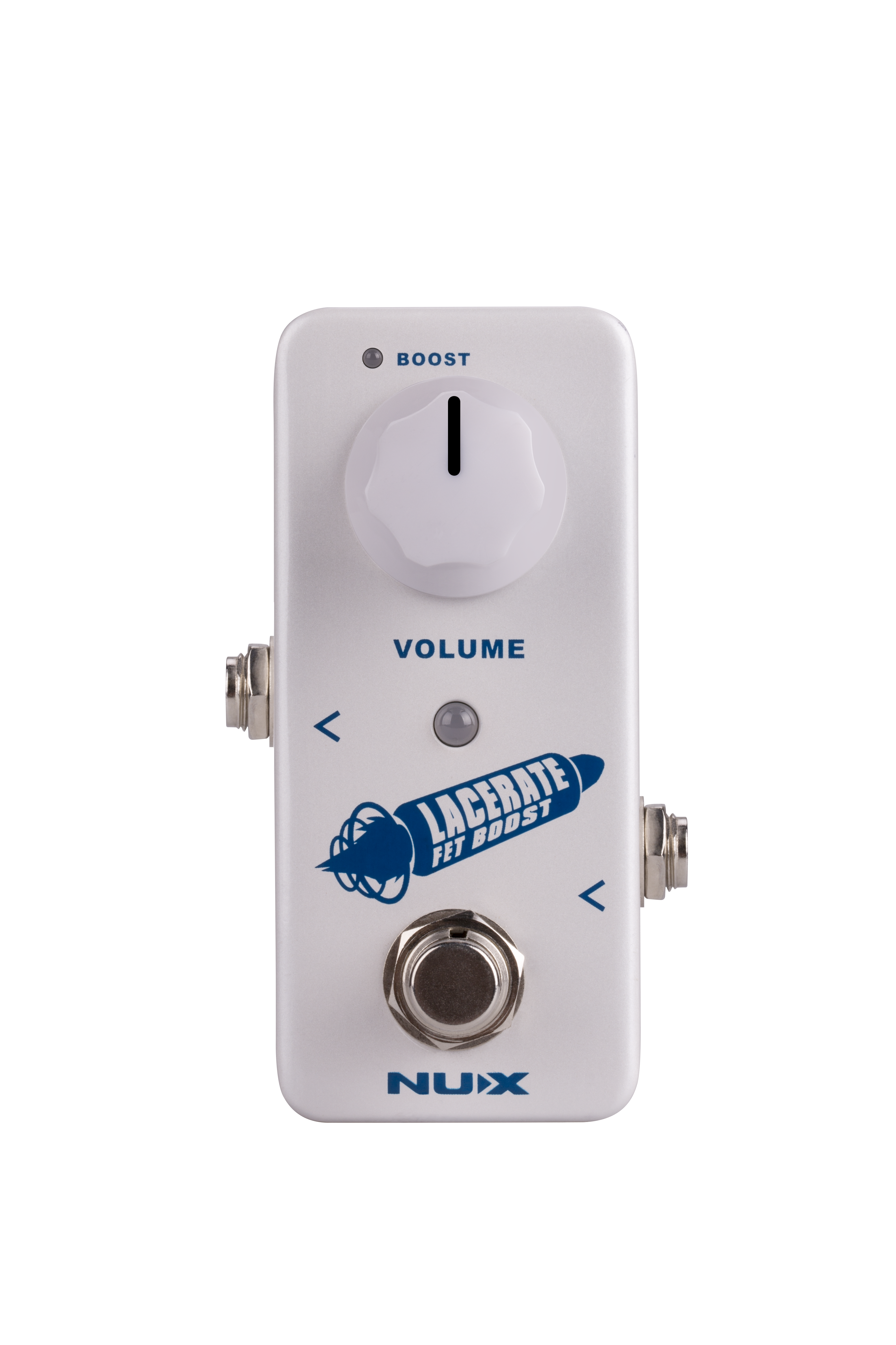 NUX NFB-2 Lacerate FET boost pedal — controls diagram