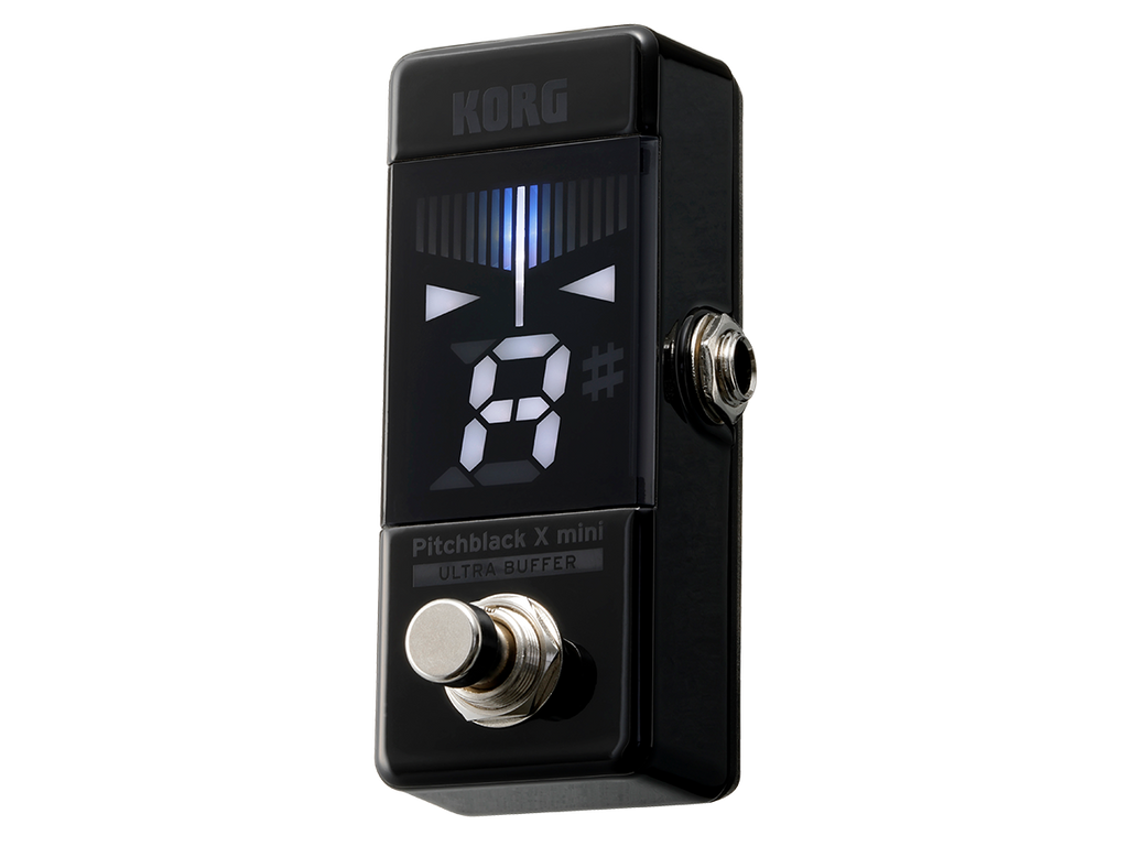 Korg Pitchblack X Mini tuner pedal — Ultra Buffer feature graphic