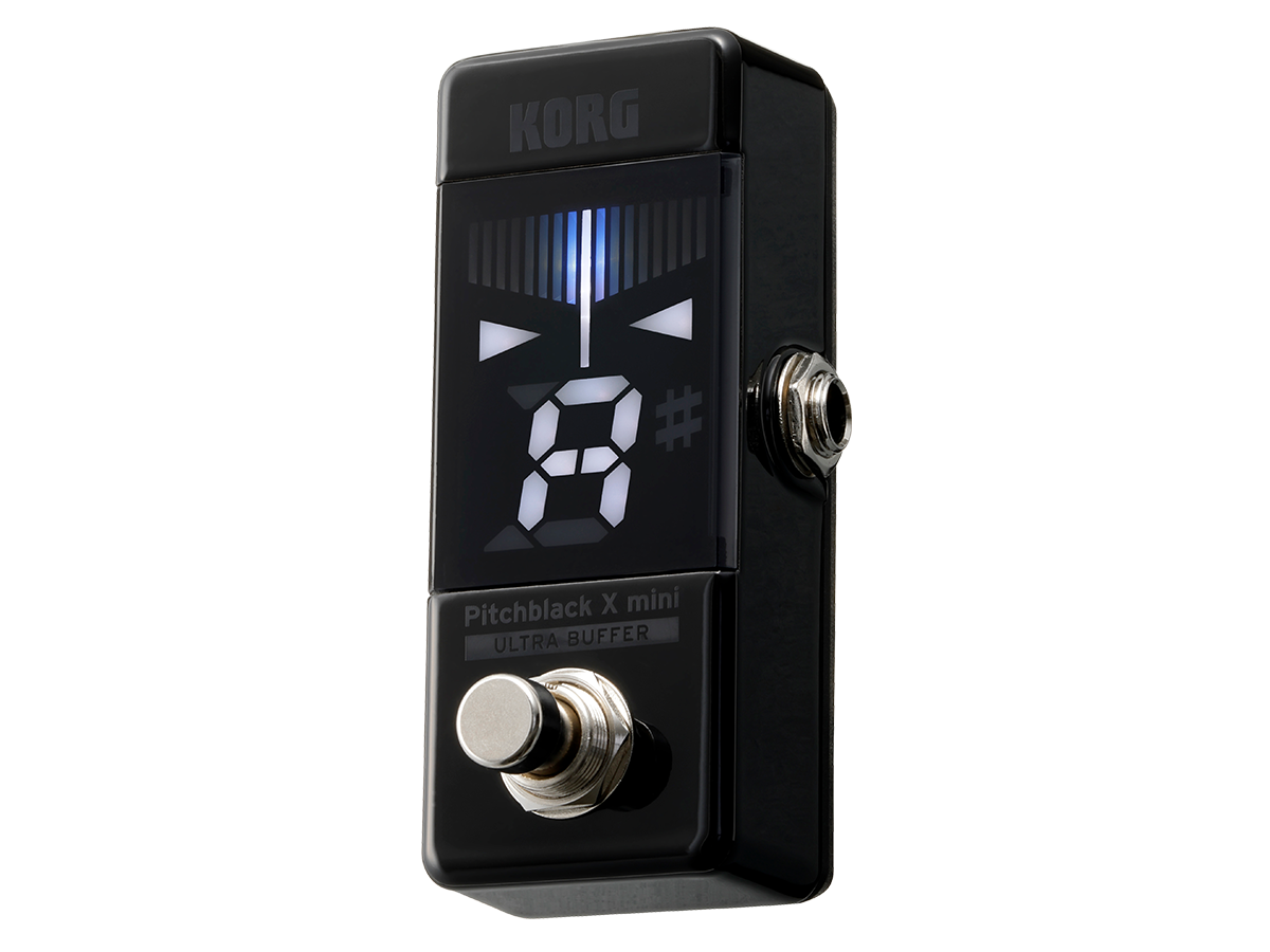 Korg Pitchblack X Mini tuner pedal — Ultra Buffer feature graphic
