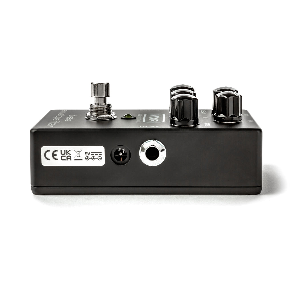 MXR M82B Blackout Bass Envelope Filter pedal — side output jack