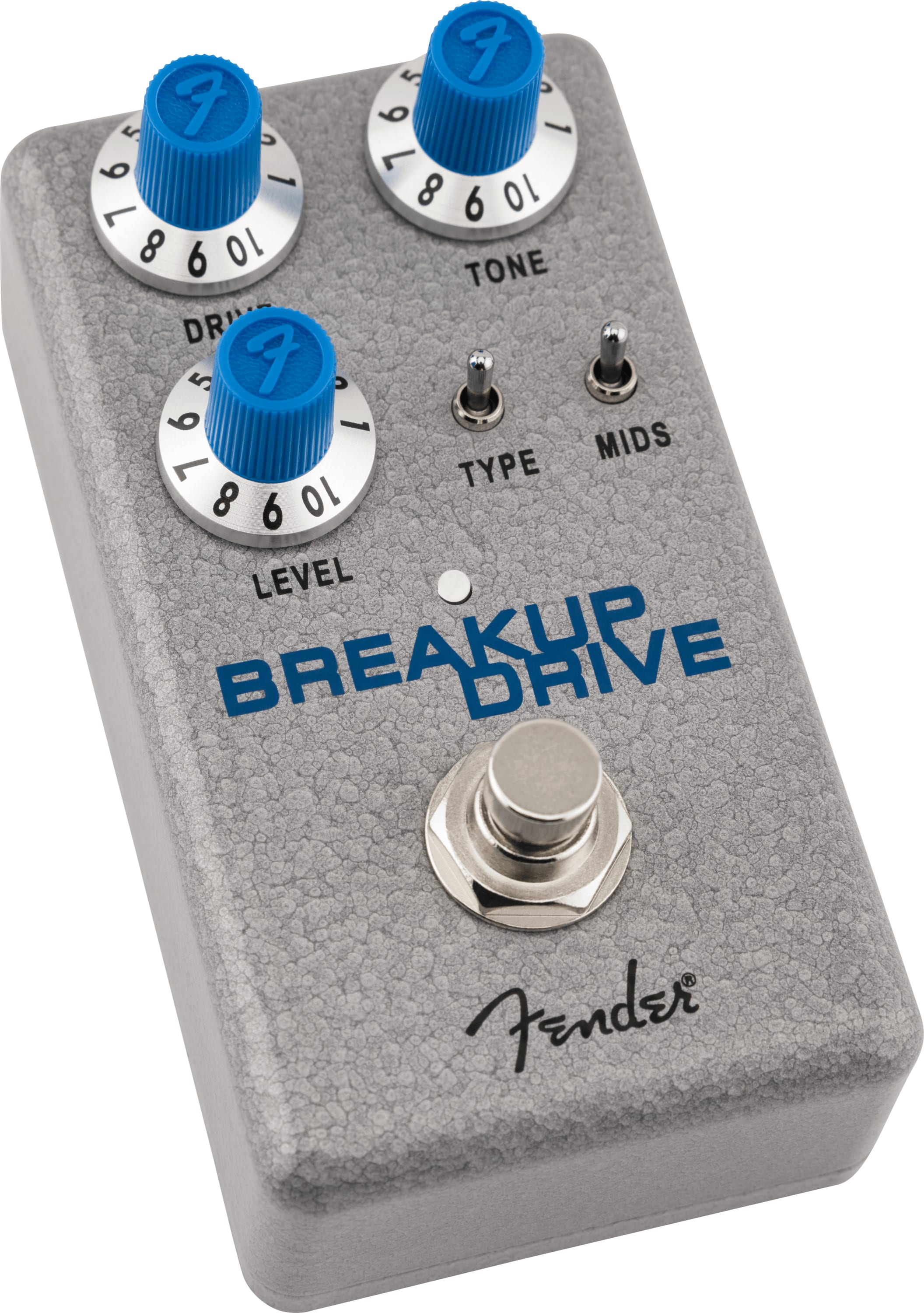 Fender Hammertone Breakup Drive overdrive pedal — rear input output jacks