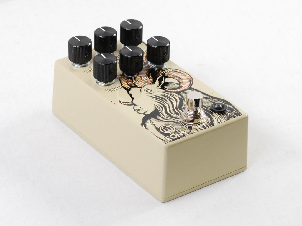 Walrus Audio Eons fuzz pedal — side profile showing jacks