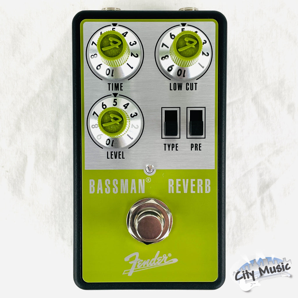 Used Fender Bassman Reverb Guitar Effects Pedal в™«