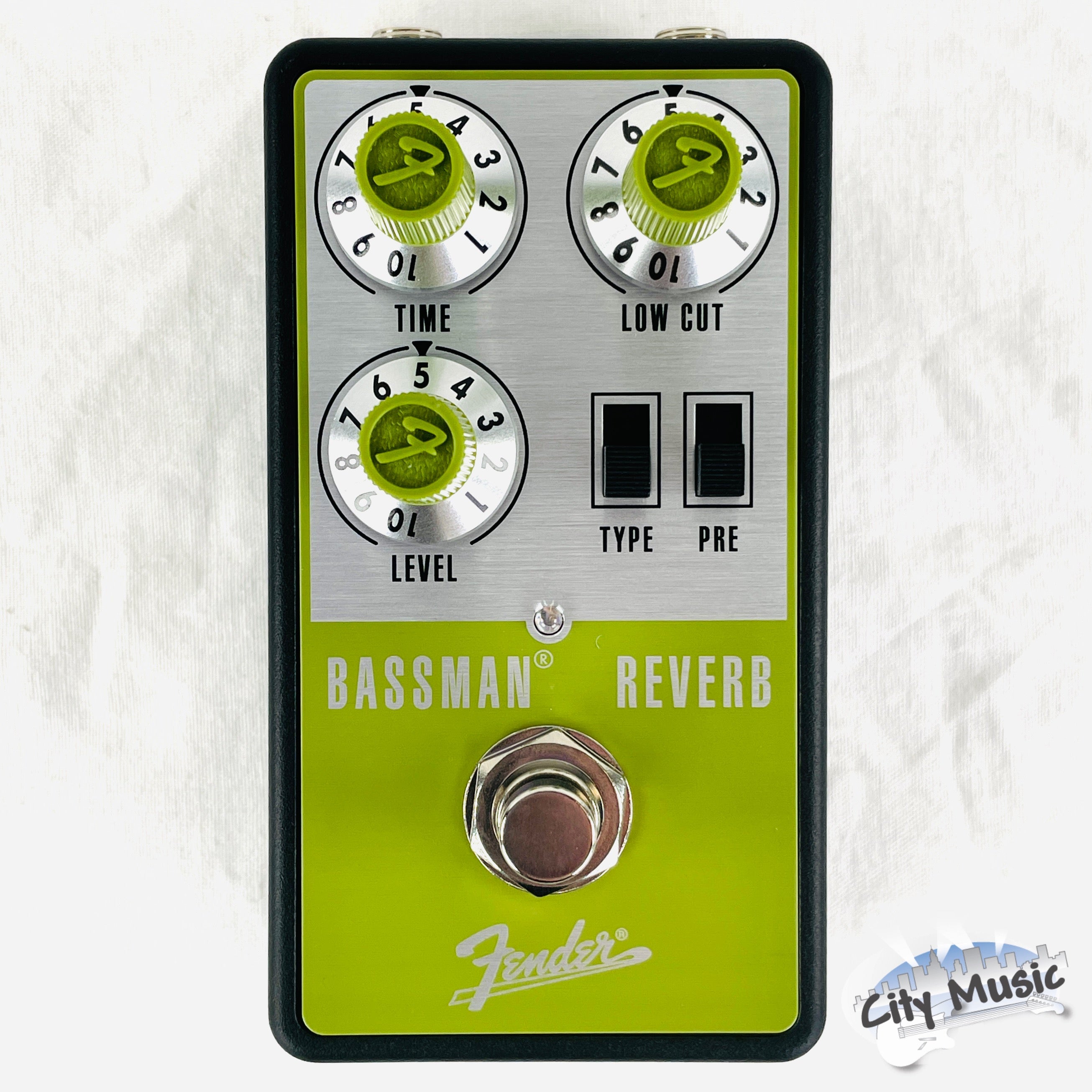 Used Fender Bassman Reverb Guitar Effects Pedal в™«