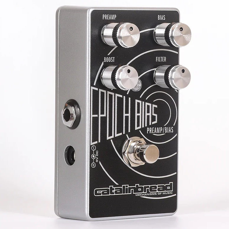 Catalinbread Epoch Bias preamp boost pedal - angled side view