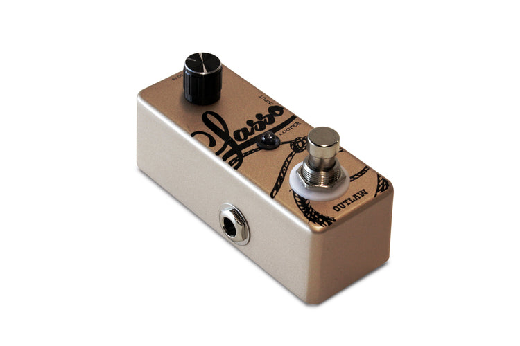 Outlaw Effects Lasso Looper guitar pedal - control knob detail