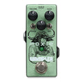 Wampler Moxie overdrive pedal — green top view with buffalo art