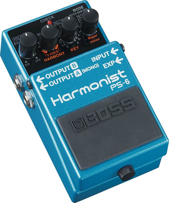 New Boss PS-6 Harmonist Guitar Effects Pedal! Free Boss Cable!
