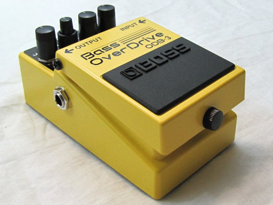 Boss ODB-3 Bass OverDrive guitar pedal — side view