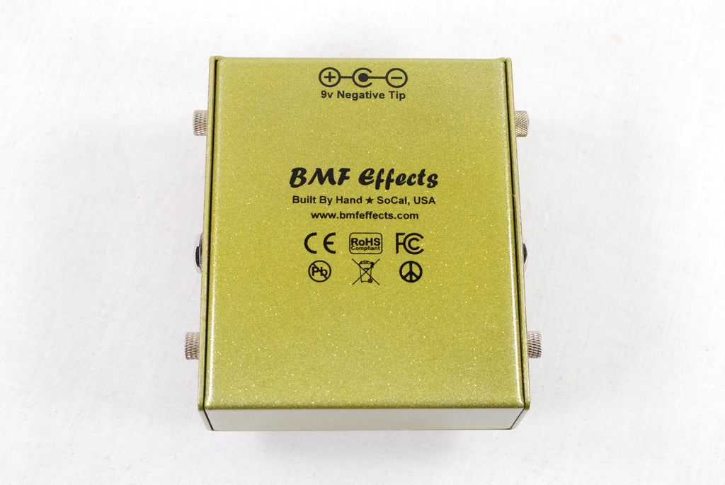 BMF Effects 7th Syzmenzab fuzz octave pedal side view