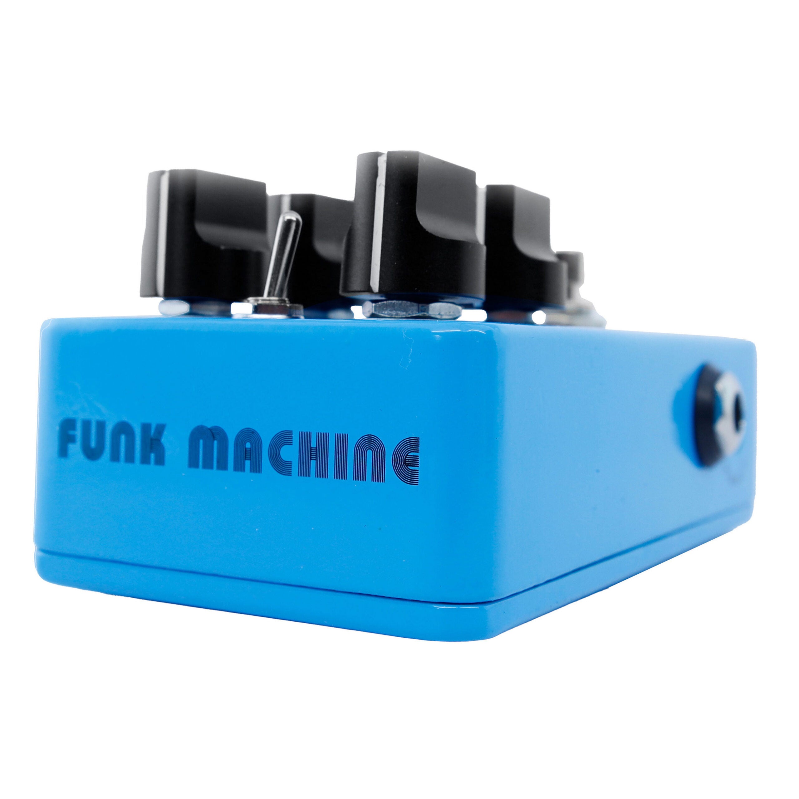 Seamoon Funk Machine envelope filter pedal side jacks view