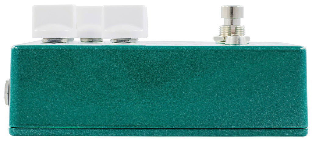 EarthQuaker The Depths optical vibe pedal — jacks detail