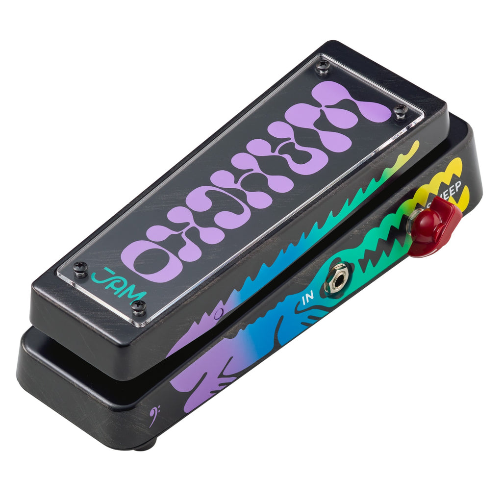 JAM Pedals Wahcko Bass wah pedal — top tread plate detail