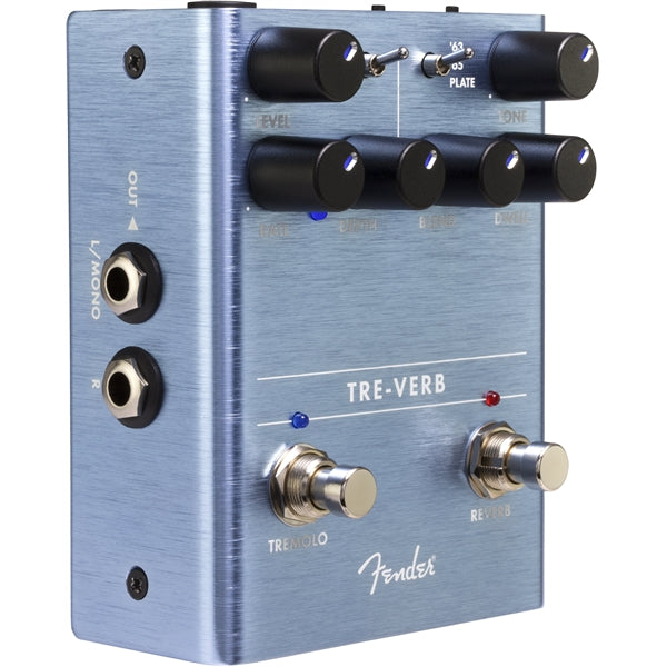 New Fender Tre-Verb Digital Reverb Tremolo Guitar Effects Pedal