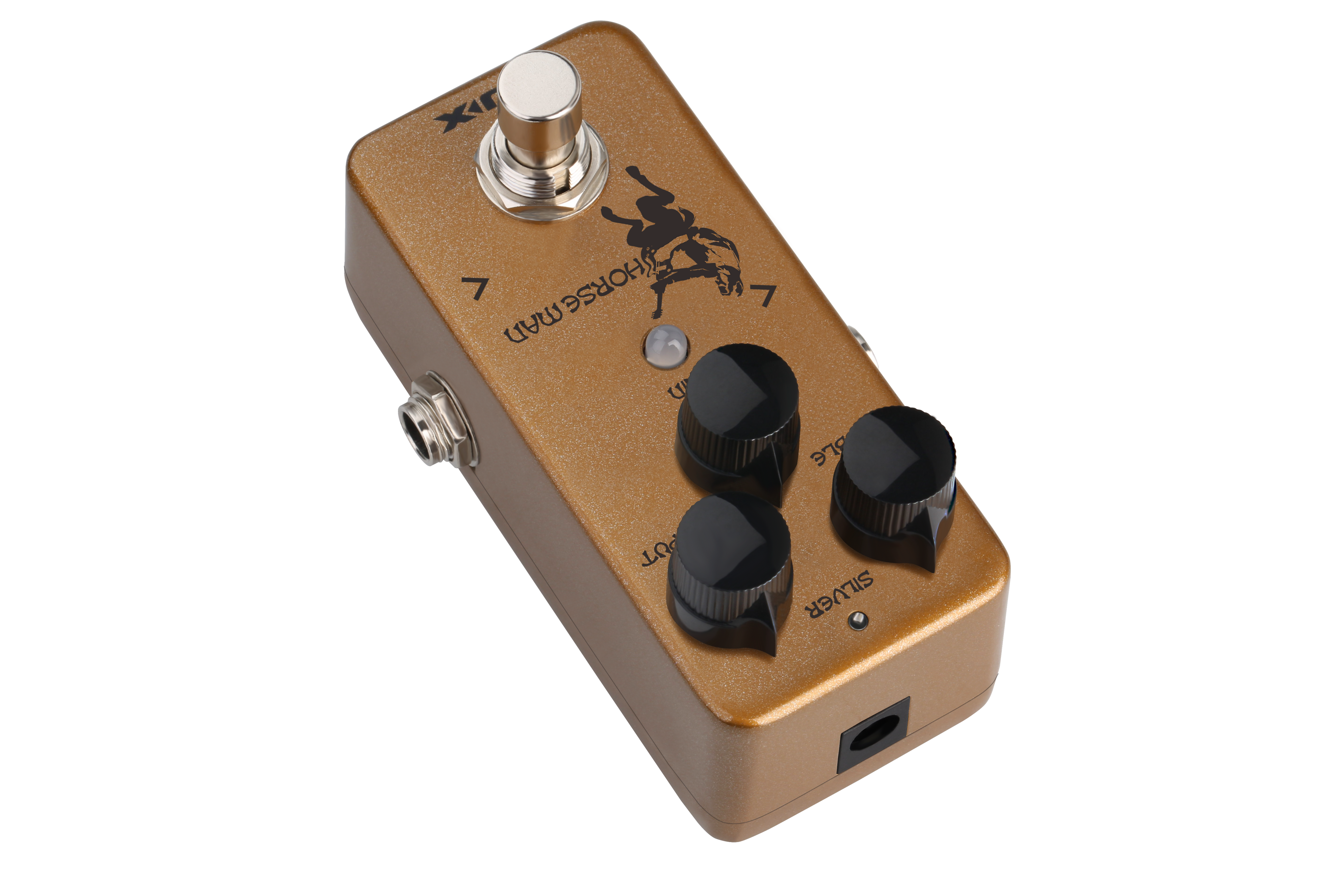 NUX NOD-1 Horseman overdrive pedal — bypass mode diagram