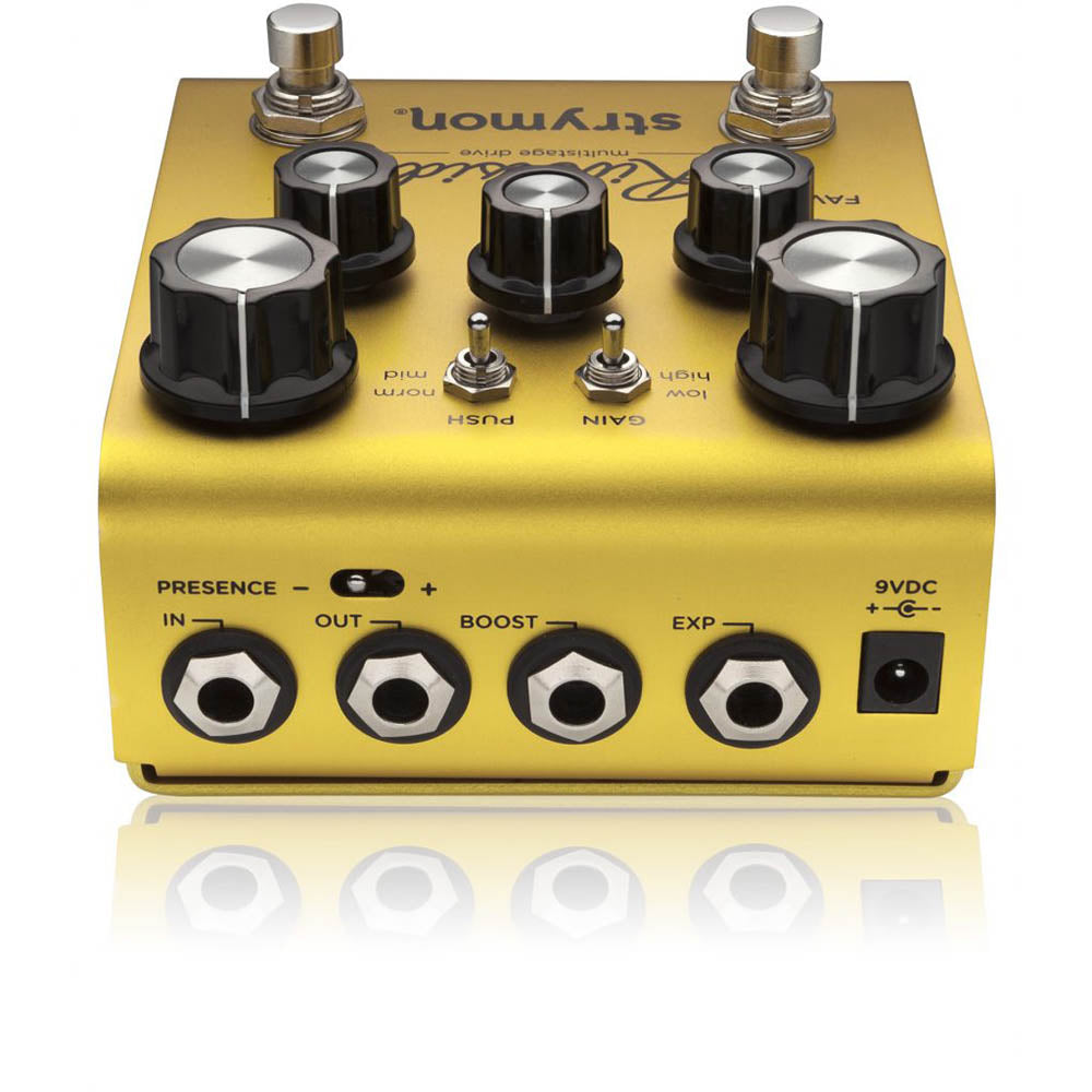 Strymon Riverside drive pedal — angled product view