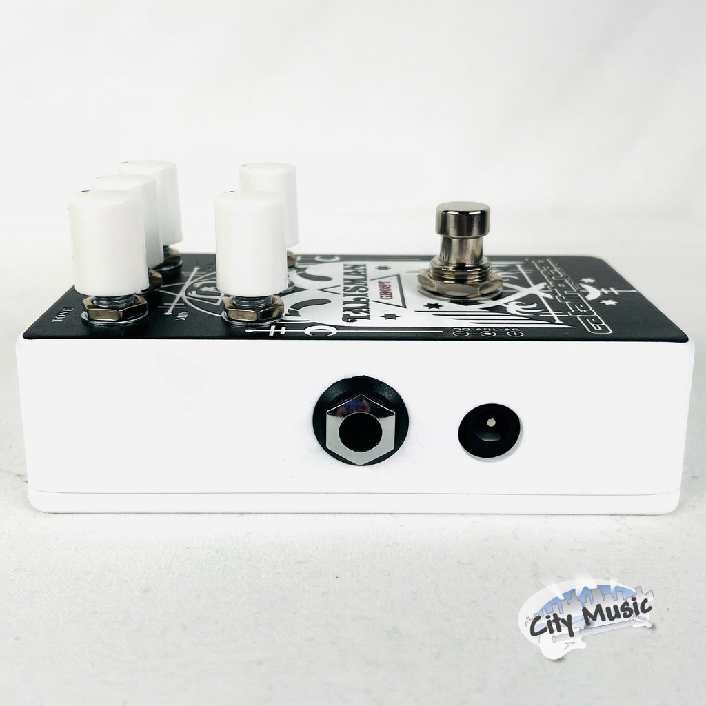 Used Catalinbread Talisman Ghost plate reverb pedal — full front view with branding