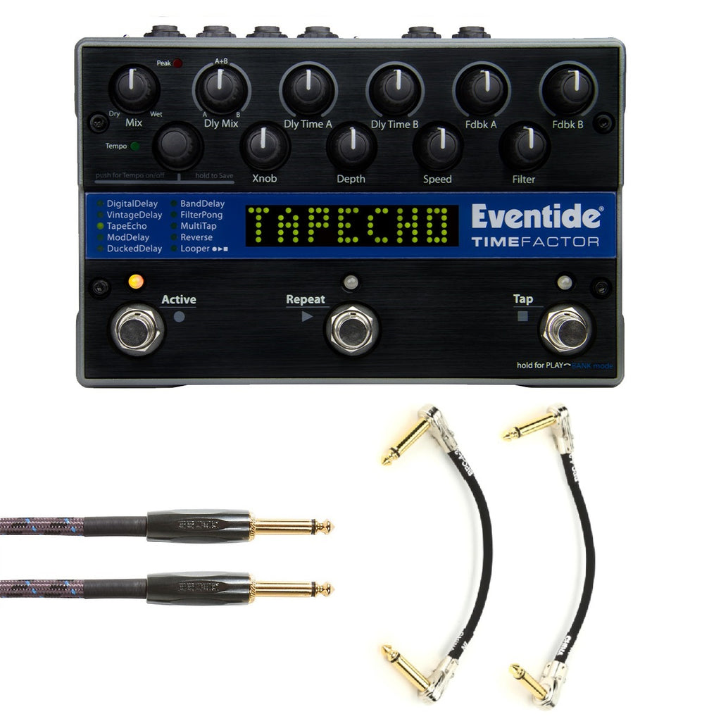 New Eventide TimeFactor Twin Delay & Looper Guitar Effects Pedal