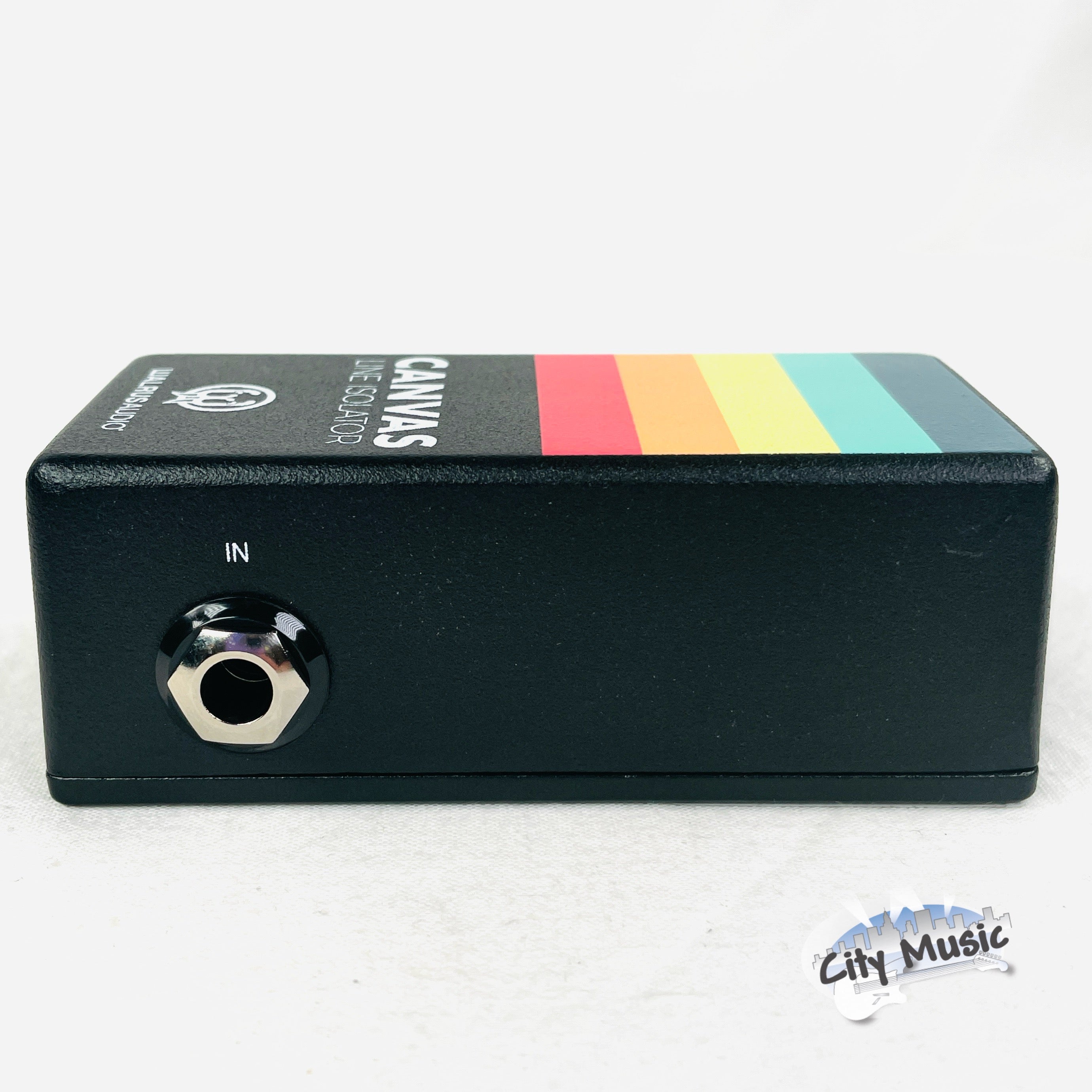 Walrus Audio Canvas Nano line isolator — rear panel
