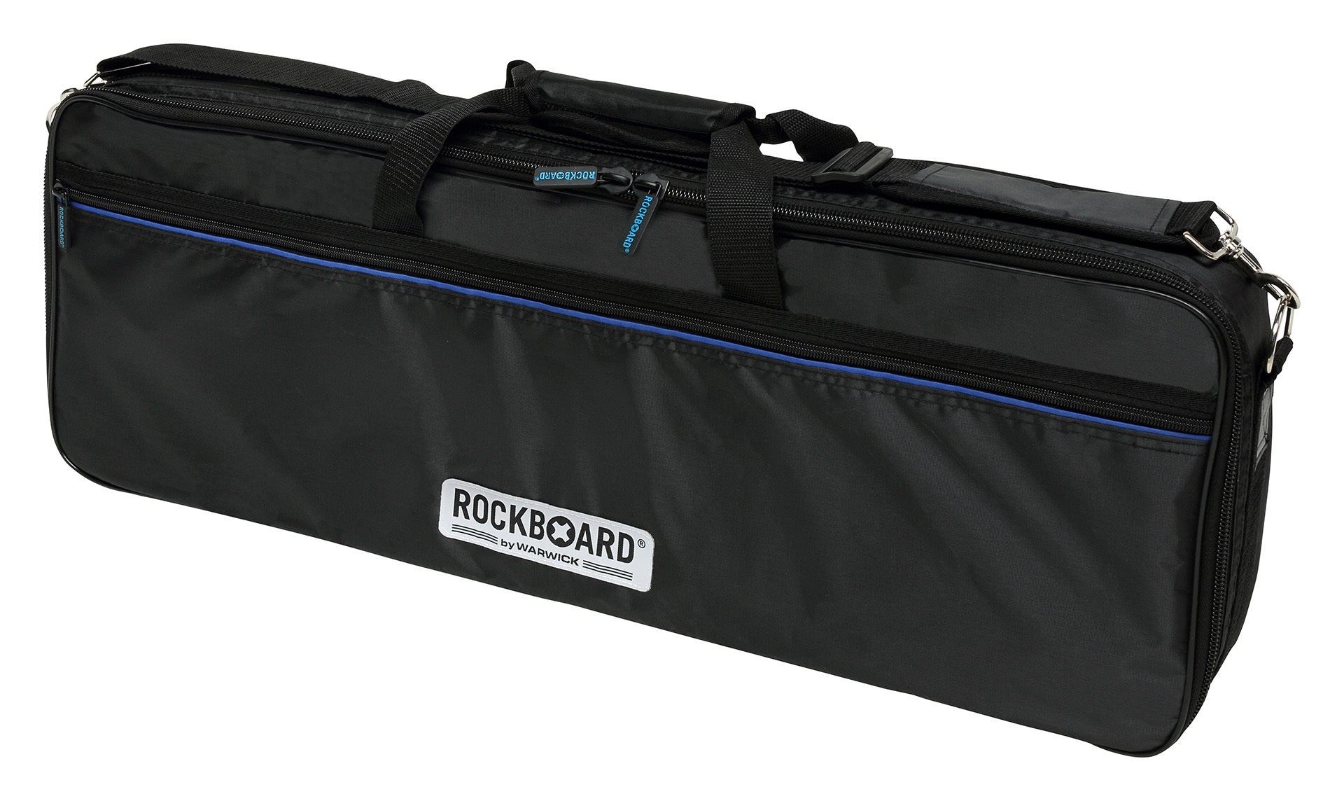RockBoard Tres 3.3 pedalboard end handle cutout detail