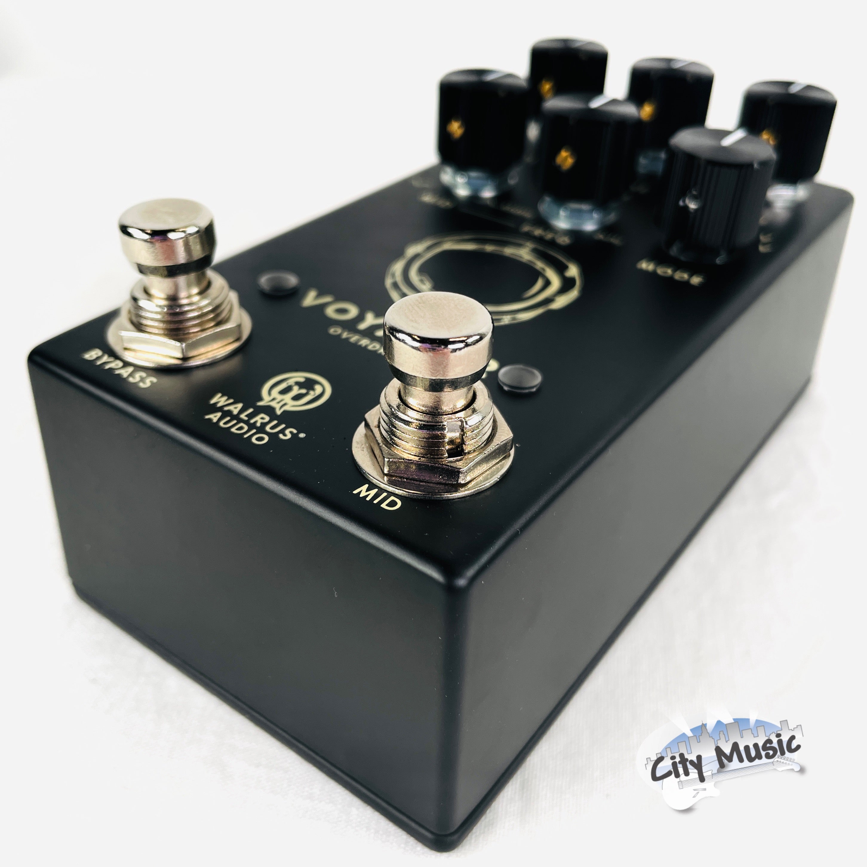 Used Walrus Audio Voyager MKII Preamp Overdrive Guitar Effects Pedal Black в™«