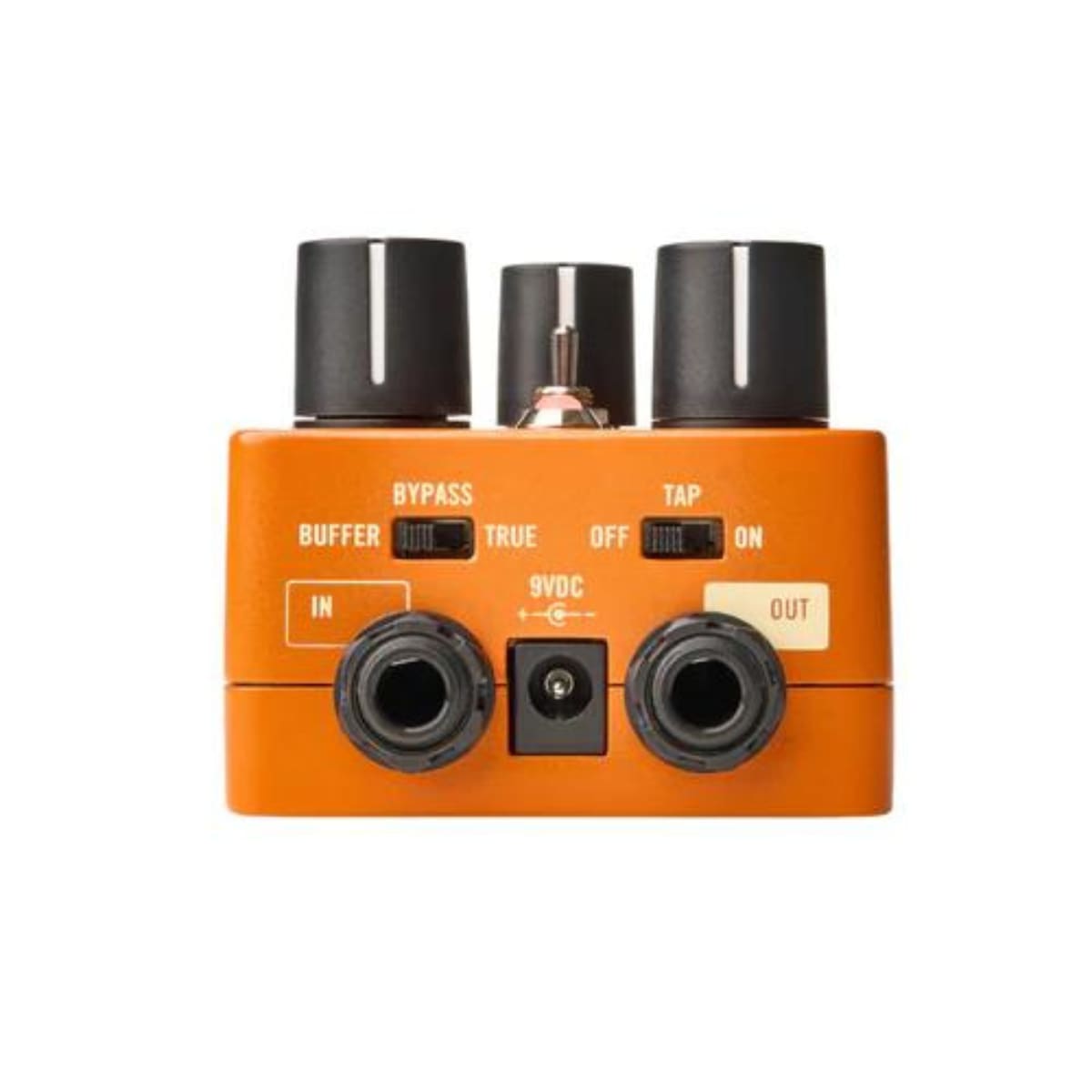 Universal Audio Flow tremolo pedal — angled side view