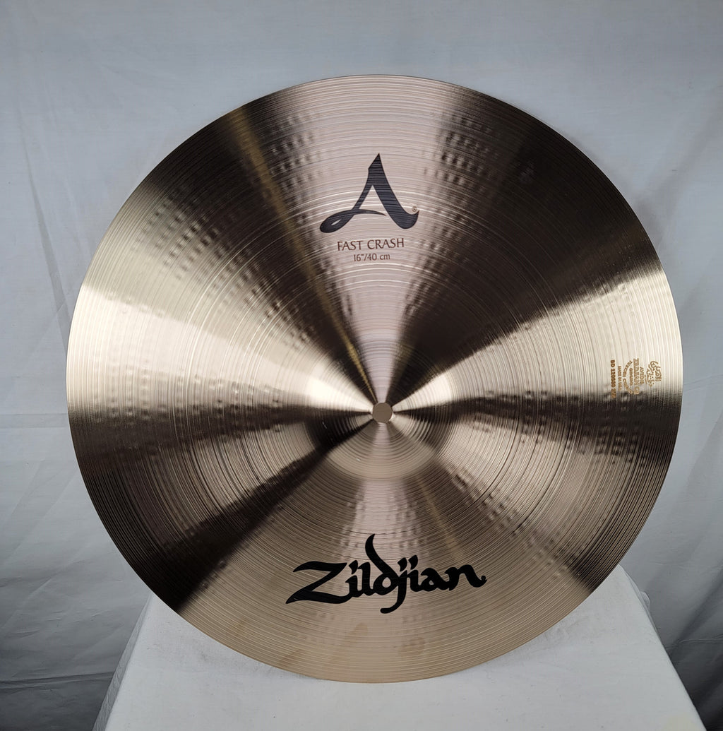 Zildjian A Fast Crash A0266 — edge profile view