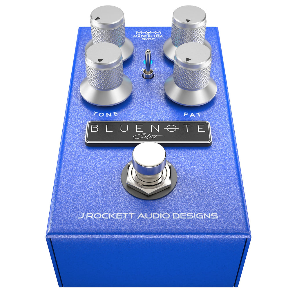 J. Rockett Blue Note Select pedal side input jack