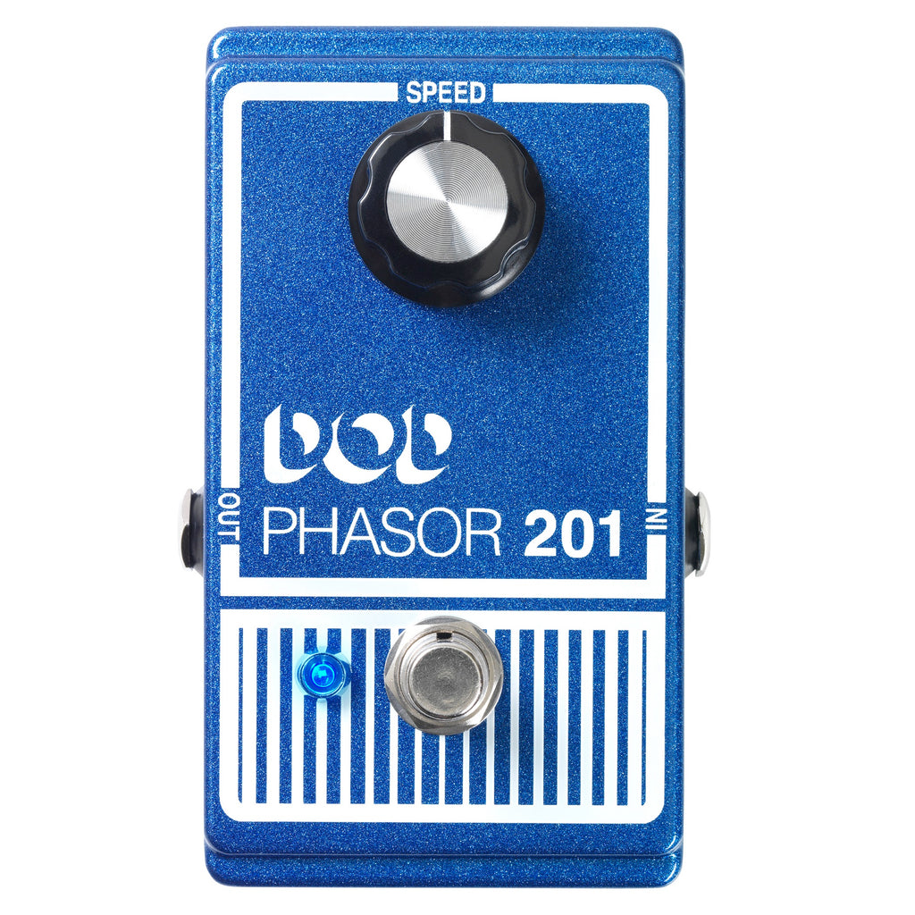 DOD Phasor 201 analog phaser pedal - top view