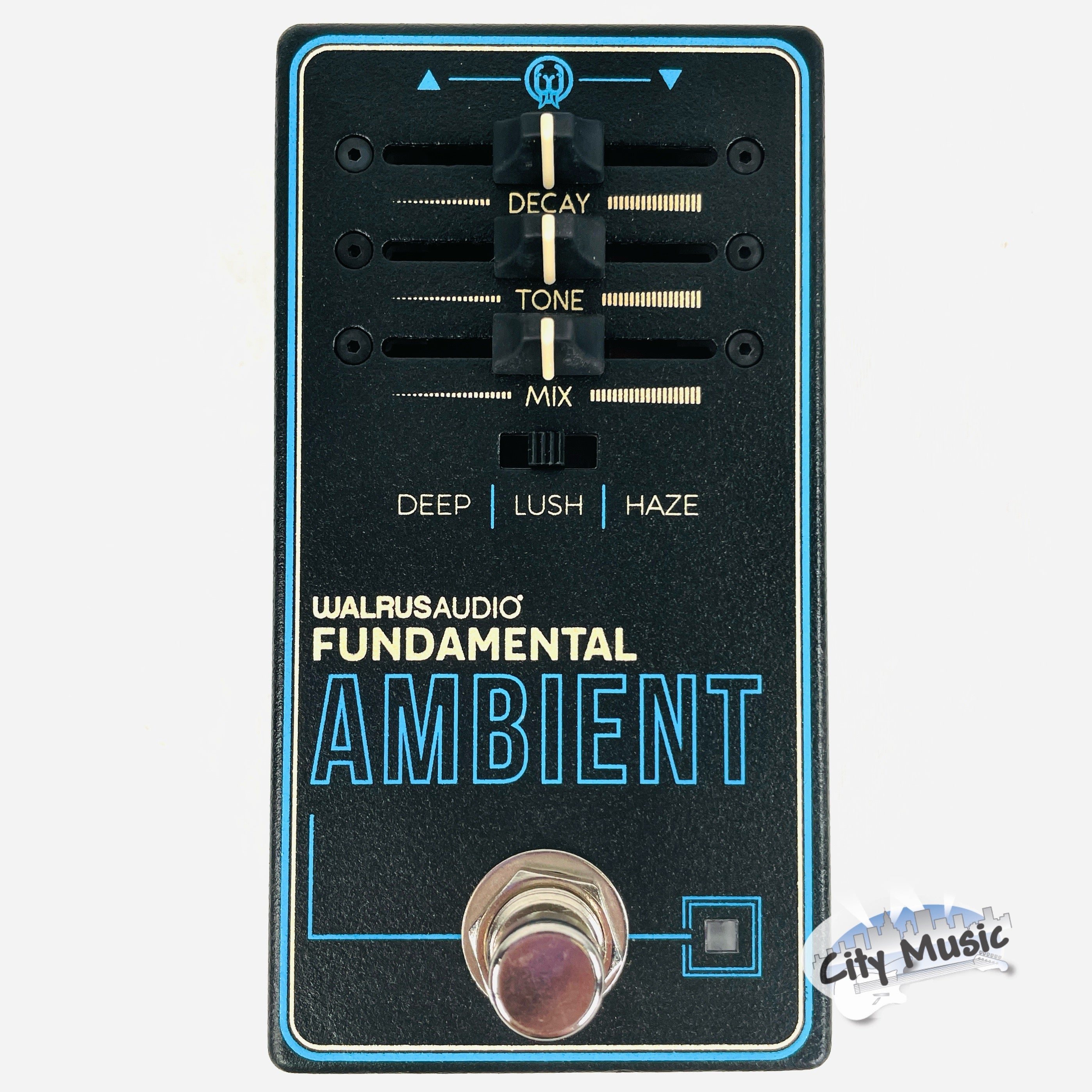 Used Walrus Audio Fundamental Series Ambient Reverb Guitar Effects Pedal в™«