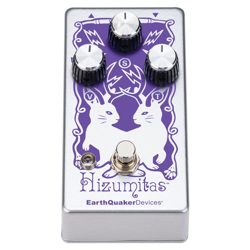 EarthQuaker Devices Hizumitas fuzz pedal — footswitch detail