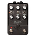 Universal Audio Dream '65 reverb amp pedal — gray enclosure top view