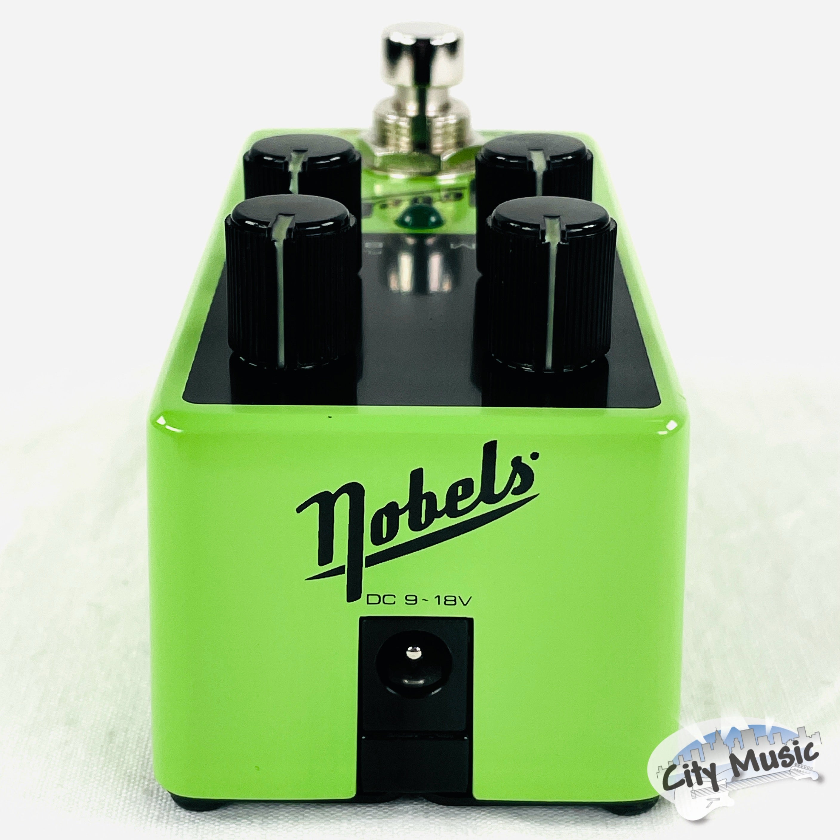 Used Nobels ODR-mini 2 overdrive pedal — footswitch detail