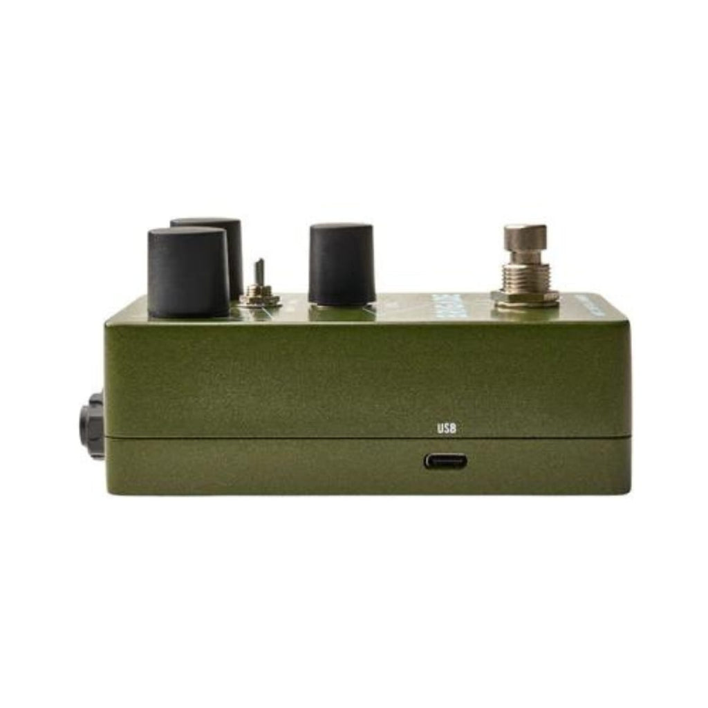 Universal Audio UAFX Brigade pedal — rear connections detail