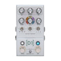 Walrus Audio MAKO D1 V2 delay pedal — silver enclosure, top-down view