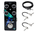 Pigtronix Space Rip PWM analog synth pedal with included Hosa cables