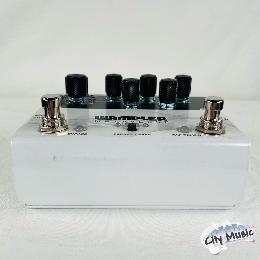 Used Wampler Metaverse pedal - mint condition close up detail