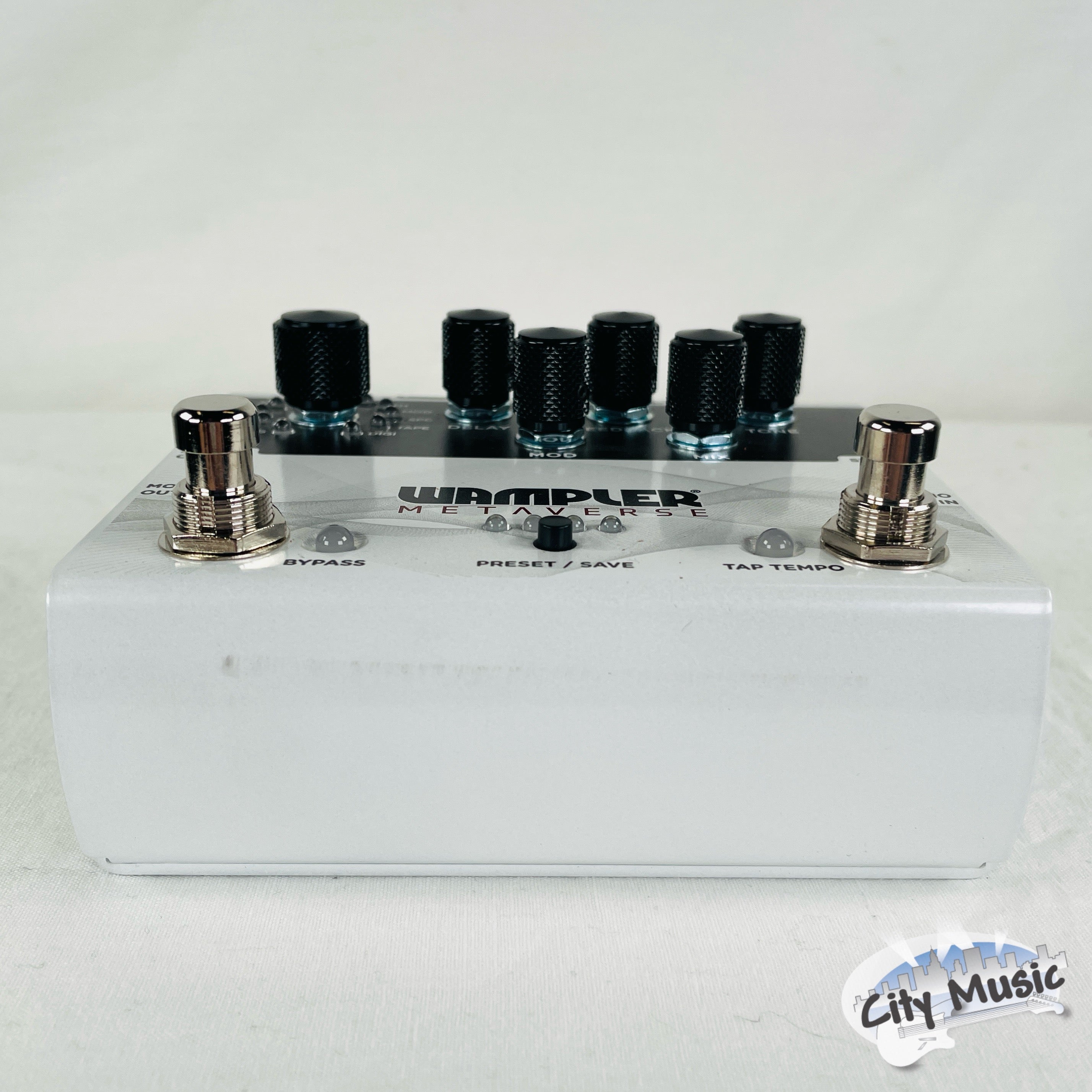 Used Wampler Metaverse pedal - mint condition close up detail