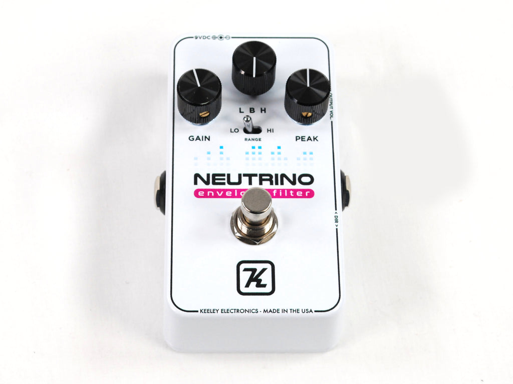 Keeley Neutrino V2 envelope filter pedal — top view