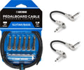 Boss BCK-6 solderless pedalboard patch cable kit — black cable, gold connectors, packaging